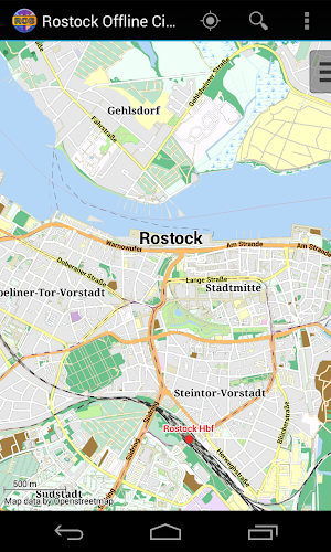 Rostock Offline City Map Screenshot 0