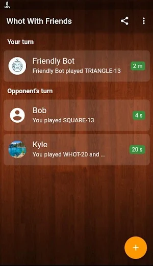 Whot With Friends - Free Multiplayer Whot Game Screenshot 2