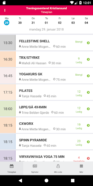 Treningssenteret Kristiansund Screenshot 0