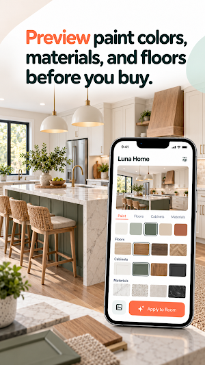 Luna Home - AI Interior Design Screenshot 1