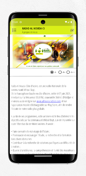 RADIO AL HOUDA CI Screenshot 3