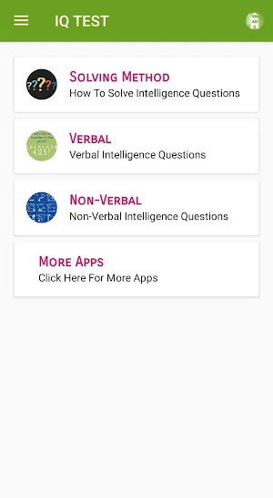 IQ-Test Intelligence Test Screenshot 0