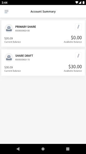 TMCU Mobile Banking Screenshot 2