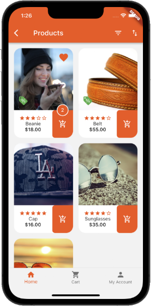 Zeymur Shopping Temp. Flutter Screenshot 3