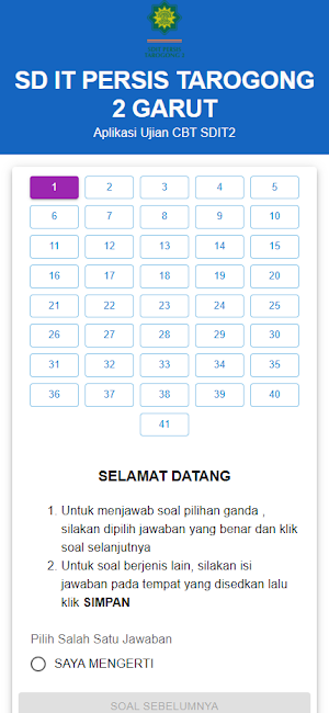 SD IT PERSIS TAROGONG 2 GARUT Screenshot 1