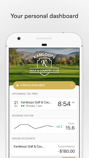 Kamloops Golf & Country Club Screenshot 1