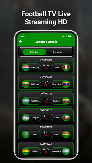 Football Tv Live Hd Stream Screenshot 1