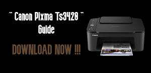 Canon Pixma Ts3420 Guide Screenshot 0
