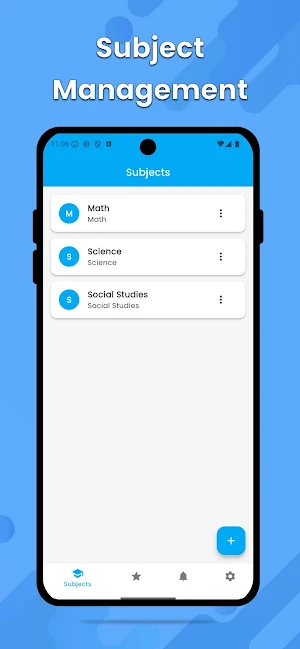 SubjectSmart: Grade Management Screenshot 1