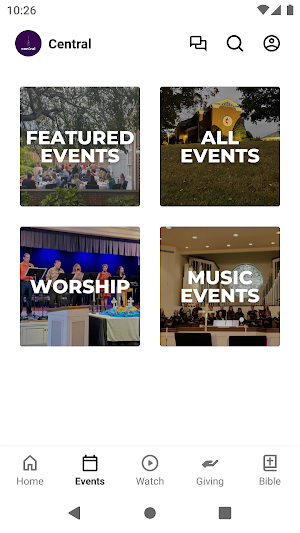 Central UMC Monroe Screenshot 1