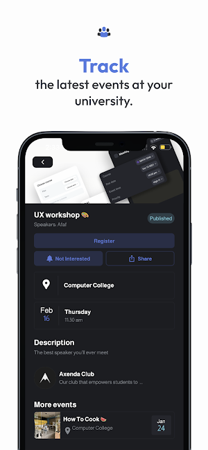 Axenda Hubs Screenshot 2