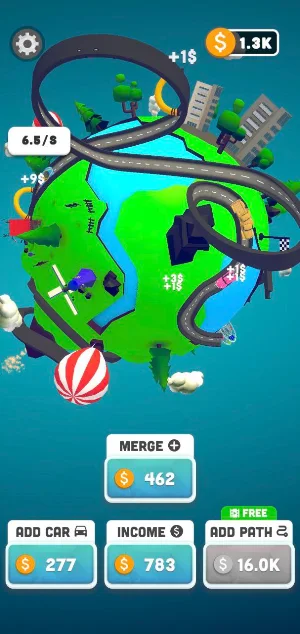 Planet Car Track Screenshot 3