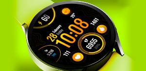 Neon Pulse Watch Face Screenshot 0