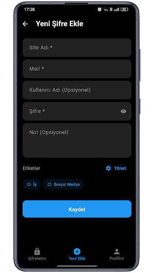 Parola Manager Screenshot 3