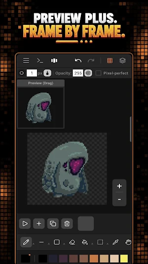 SpriteCode: Game Sprite Maker Screenshot 3