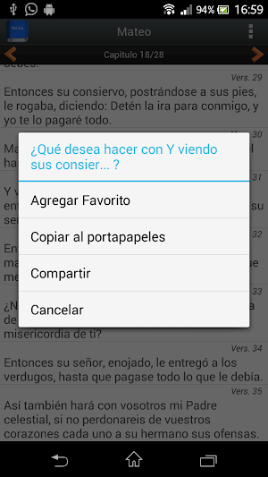Biblia en Español Reina Valera Screenshot 3