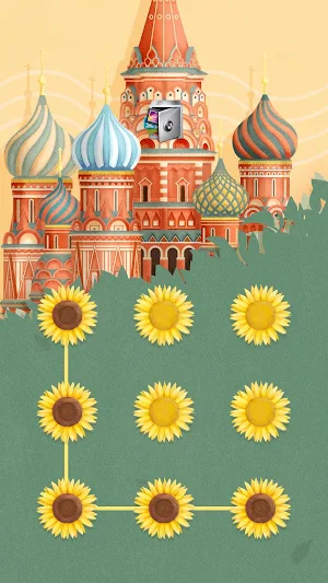 AppLock Theme Moscow Screenshot 0