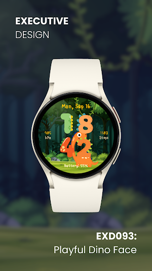 EXD093: Playful Dino Face Screenshot 3
