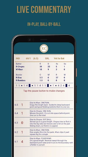 Elementary Cricket: Int'l Screenshot 0