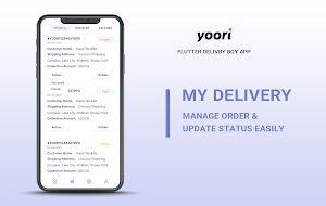 YOORI Delivery Boy App Screenshot 1