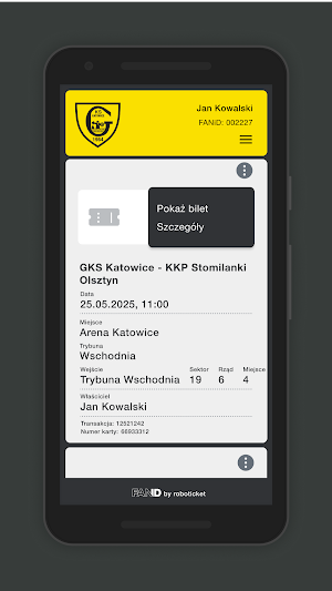Bilety GieKSa Screenshot 3