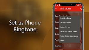 Siren Sounds - Loud Siren Ringtones Screenshot 2