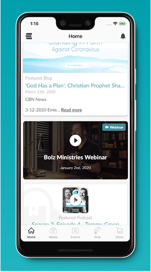 Bolz Ministries Screenshot 1