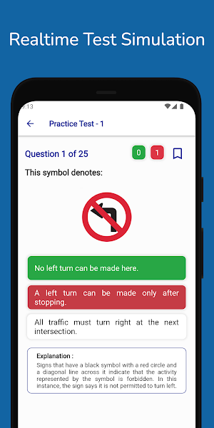 Connecticut DMV Permit Prep Screenshot 0