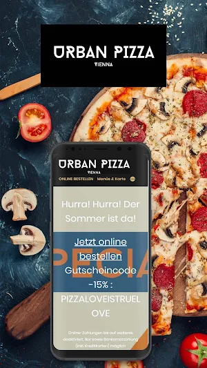 Urban Pizza Wien Screenshot 1