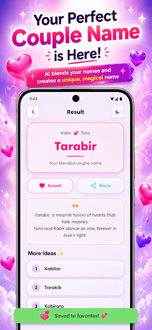 Couple Name Combiner AI Screenshot 3
