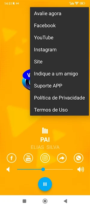Web Rádio Sinai Music Screenshot 3