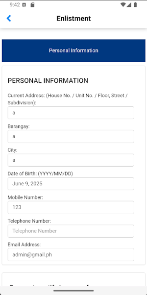 MCS Marikina Mobile Portal Screenshot 3