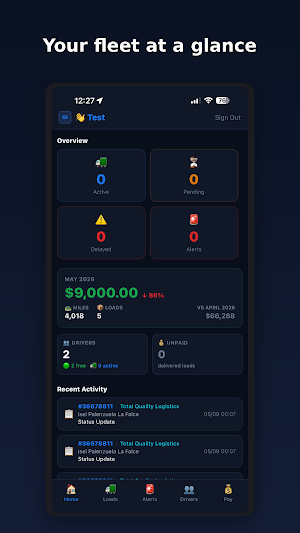 GILoad — AI Dispatch Workspace Screenshot 0