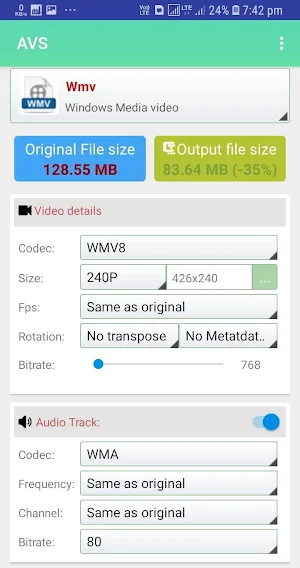 AVS Any Video Converter Screenshot 3