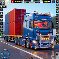 US truck transport Game 3d