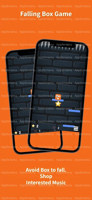 Falling Box Avoid to Fall Box Screenshot 0