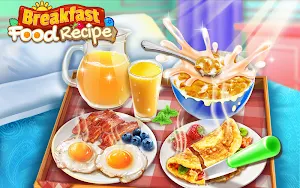 Breakfast Food Recipe! Screenshot 0