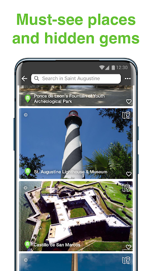 Saint Augustine SmartGuide - Audio Guide & Maps Screenshot 2