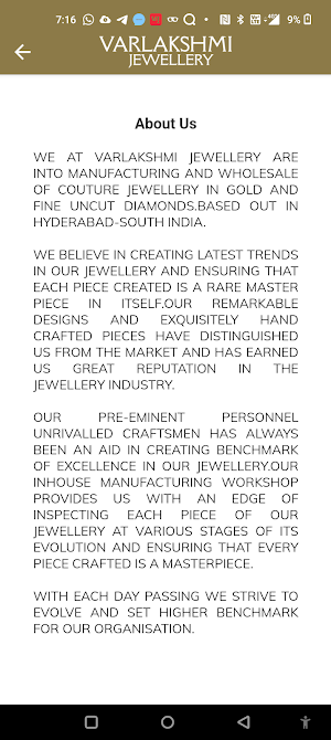 Varlakshmi Jewellery Screenshot 3