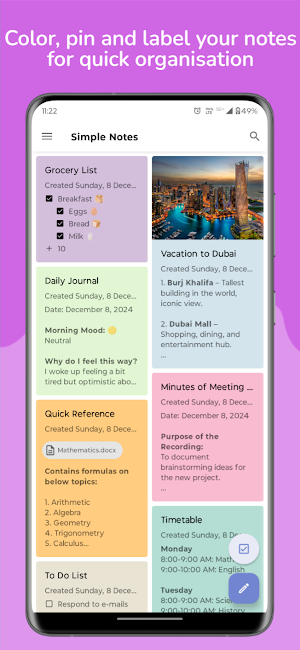 Simple Notes Screenshot 0