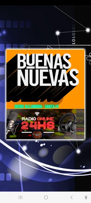 Buenas Nuevas Radio Screenshot 0