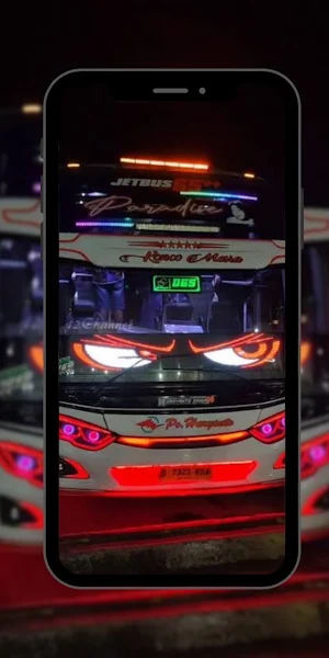 Bus Strobo Mata Wallpaper HD Screenshot 1