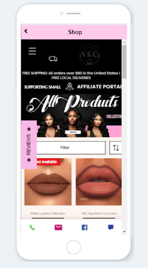 Viva Koutour Cosmetics Screenshot 1