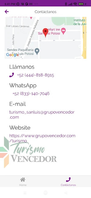 Turismo Vencedor Screenshot 2