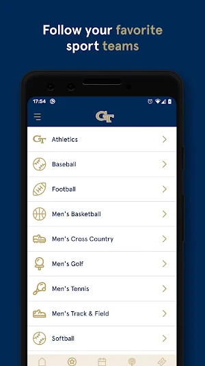 Georgia Tech Yellow Jackets Screenshot 1