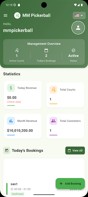 MM Pickerball - Manage Screenshot 1