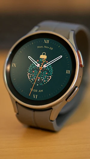 Moepaw Christmas Watch Face 03 Screenshot 2