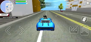 Car Driving Shooter: City Race Screenshot 0