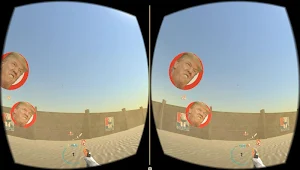 Crazy Shooter VR: TRUMP Screenshot 0