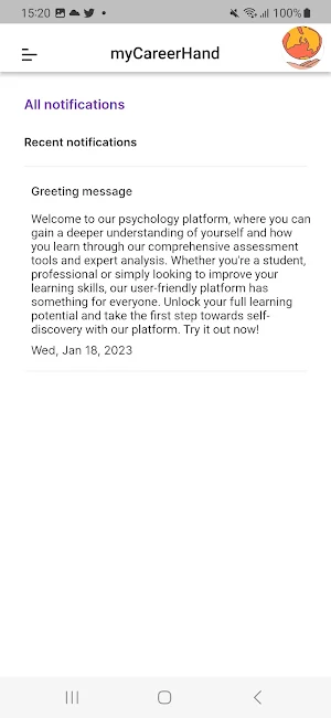 myCareerHand Screenshot 3